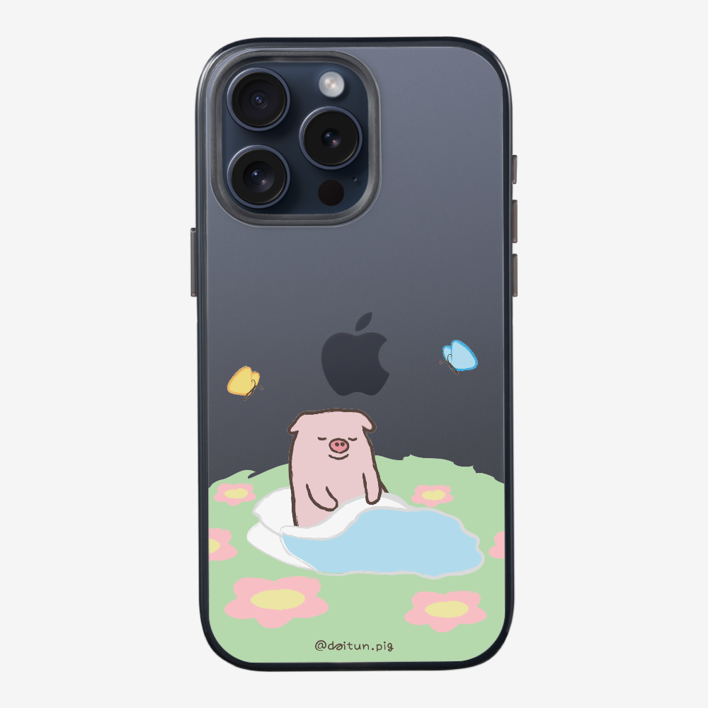 Daitun Pig by the Green Pastures Phone Case