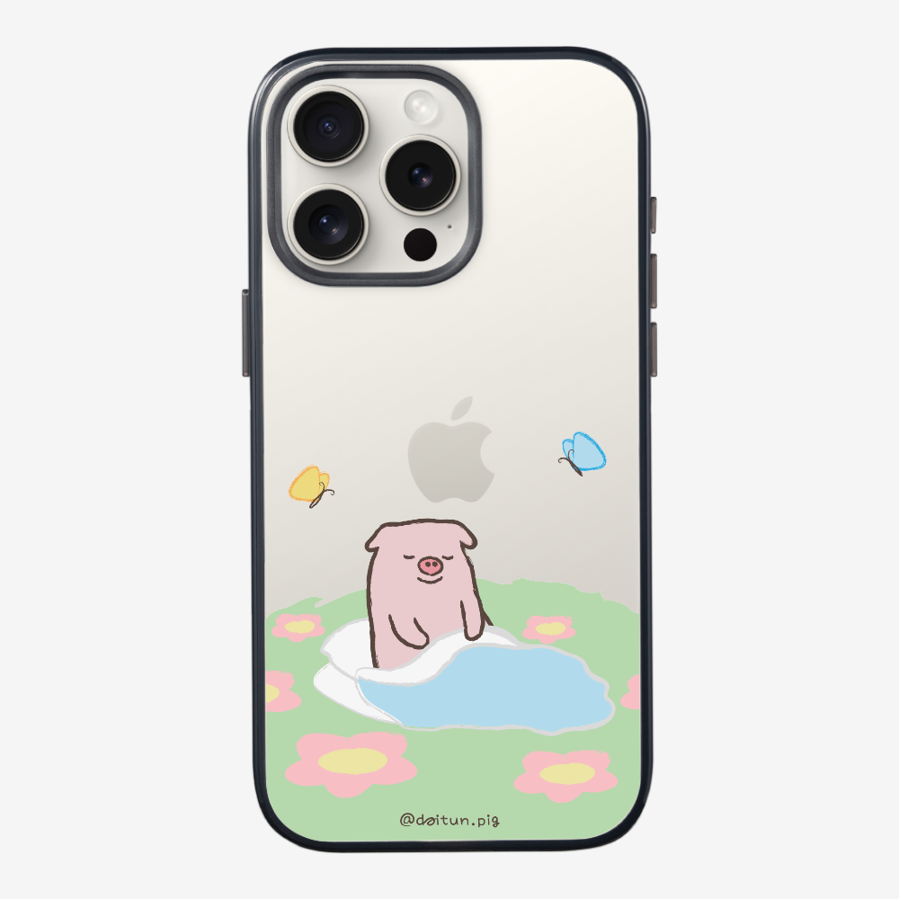 Daitun Pig by the Green Pastures Phone Case