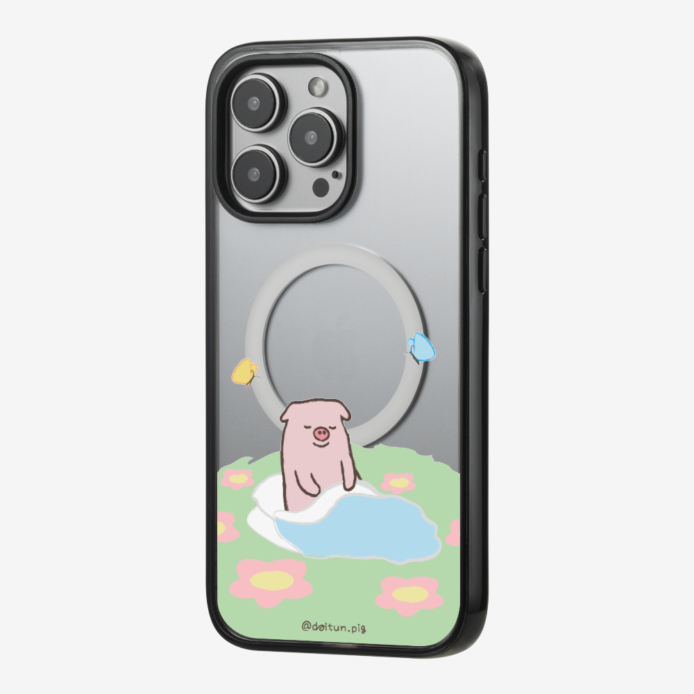 Daitun Pig by the Green Pastures Phone Case