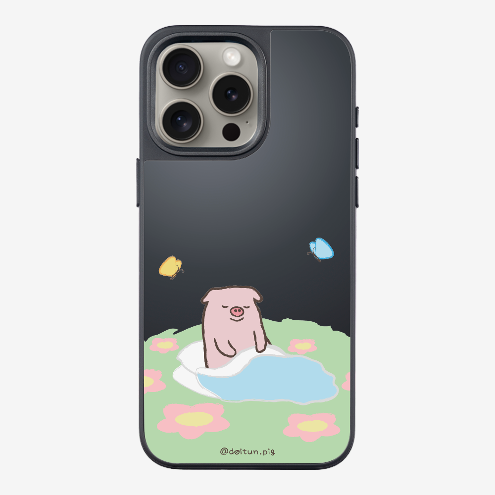 Daitun Pig by the Green Pastures Phone Case