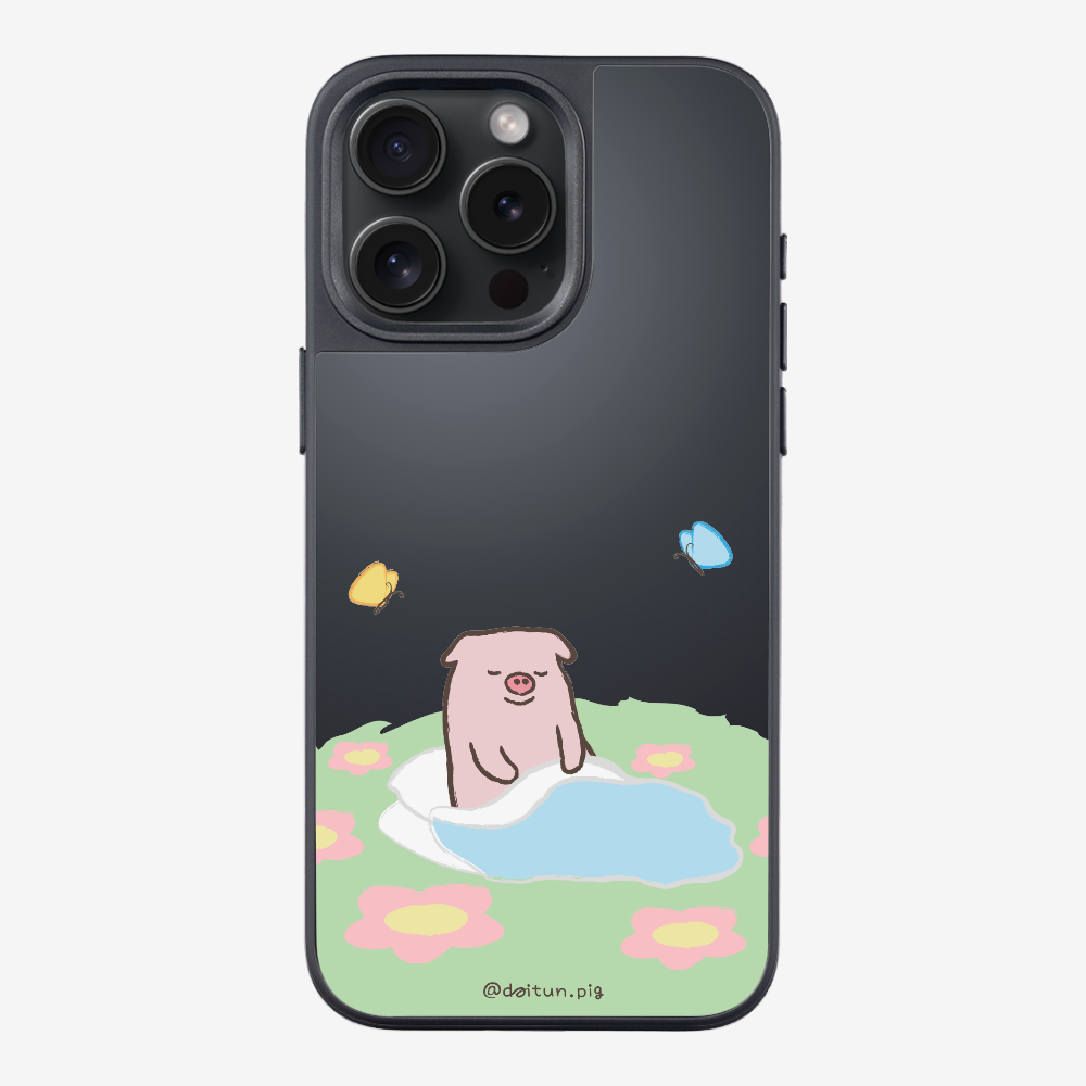 Daitun Pig by the Green Pastures Phone Case