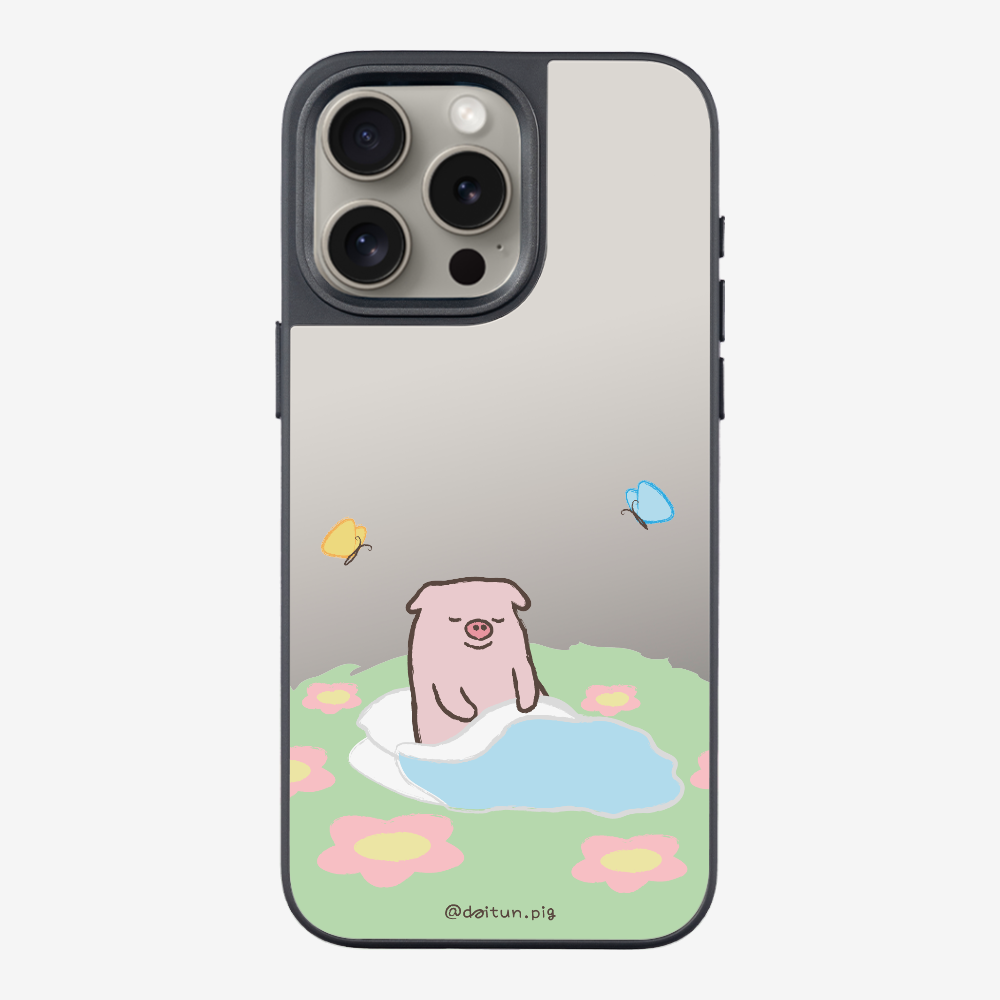 Daitun Pig by the Green Pastures Phone Case