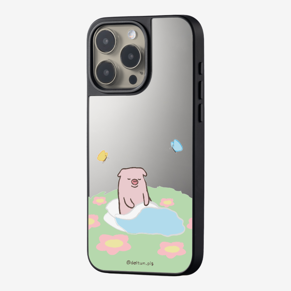 Daitun Pig by the Green Pastures Phone Case