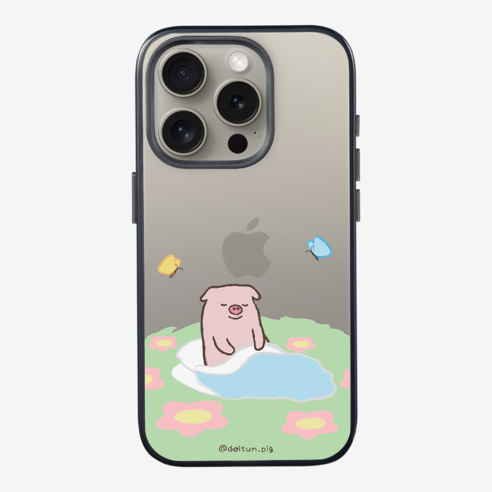 Daitun Pig by the Green Pastures Phone Case