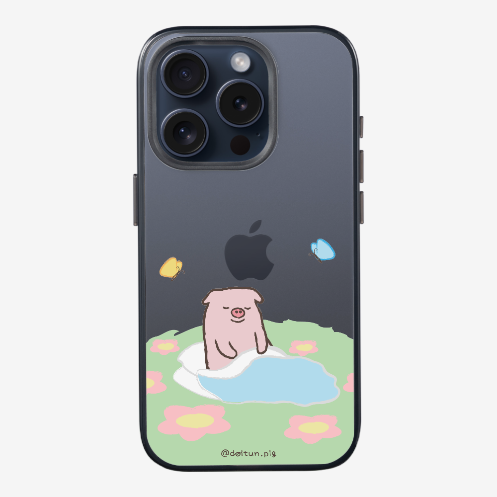 Daitun Pig by the Green Pastures Phone Case