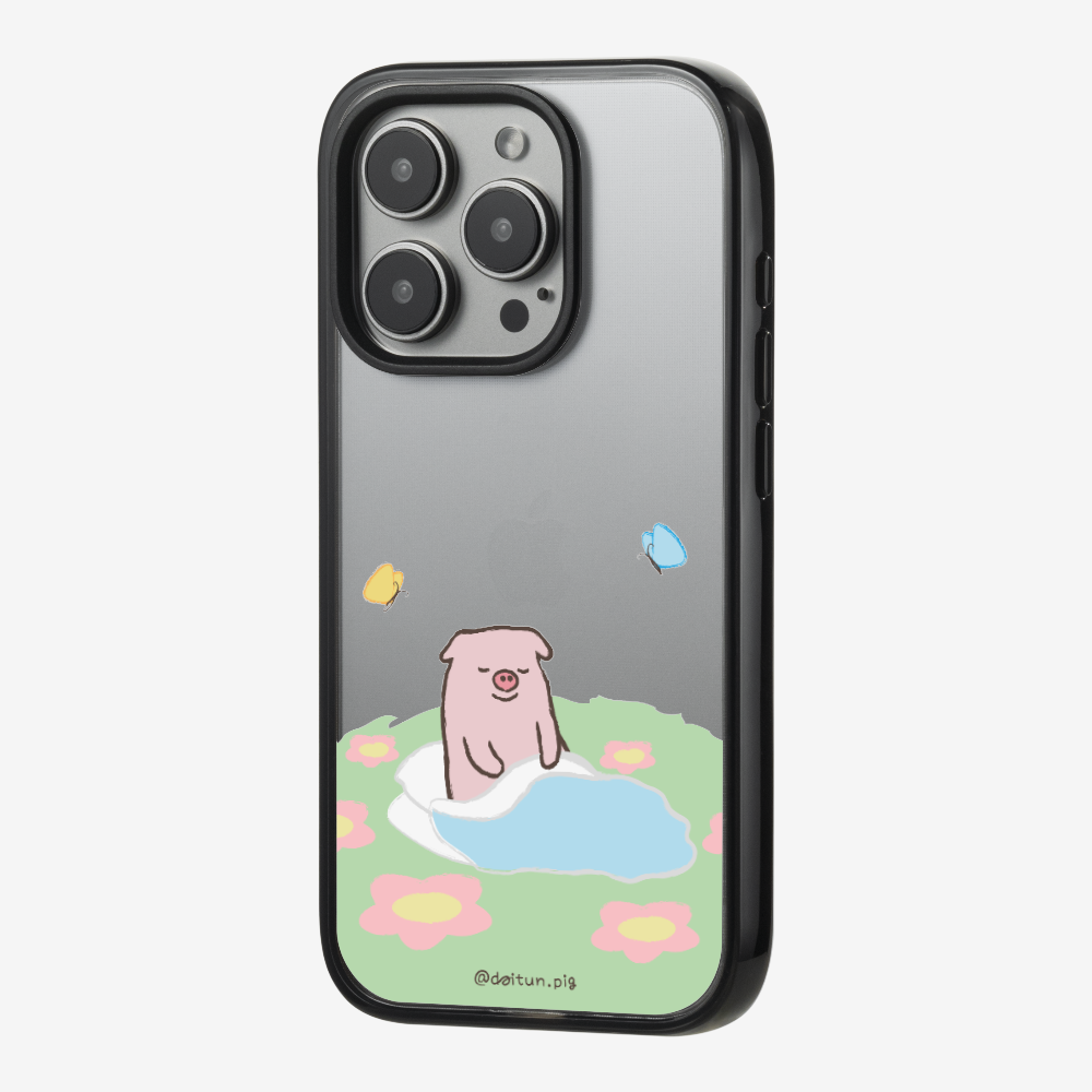 Daitun Pig by the Green Pastures Phone Case