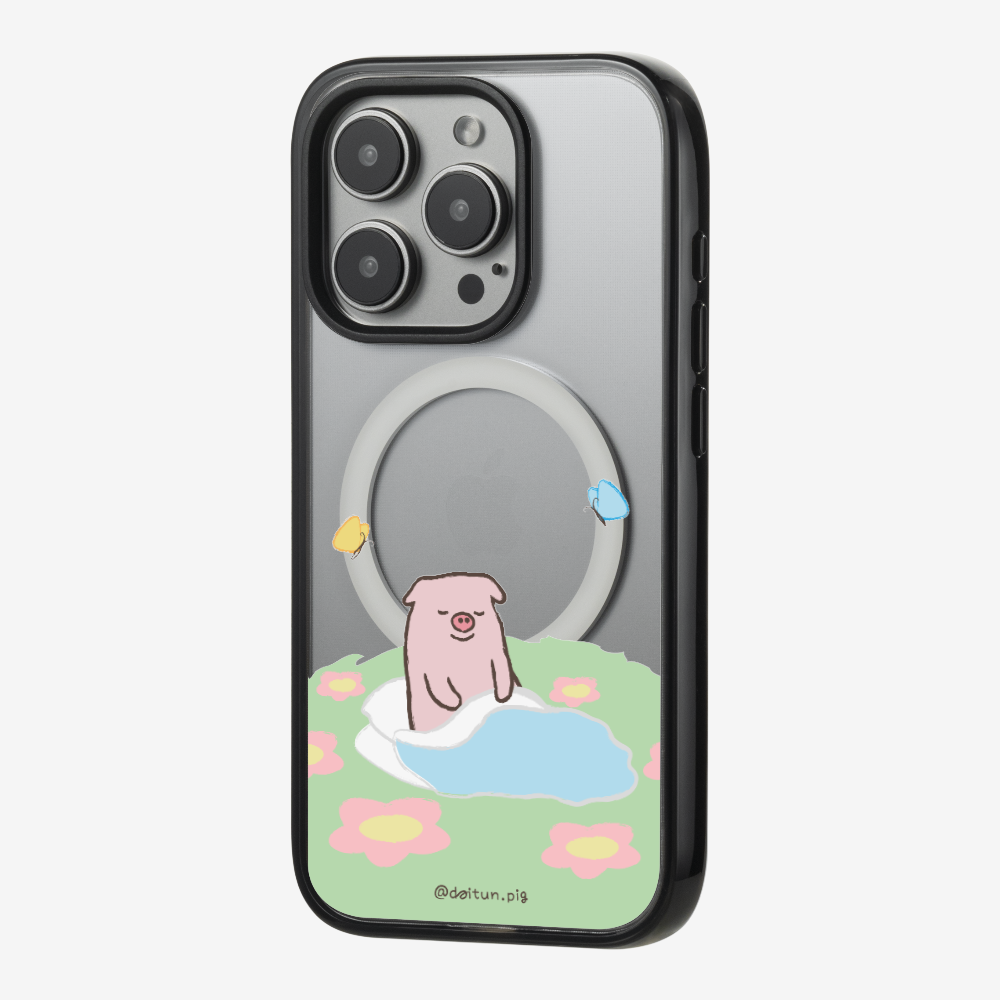 Daitun Pig by the Green Pastures Phone Case