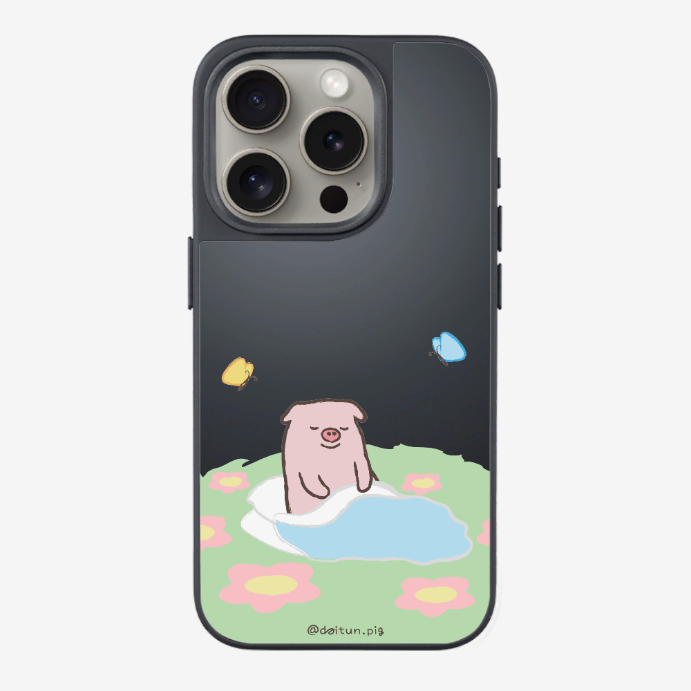 Daitun Pig by the Green Pastures Phone Case