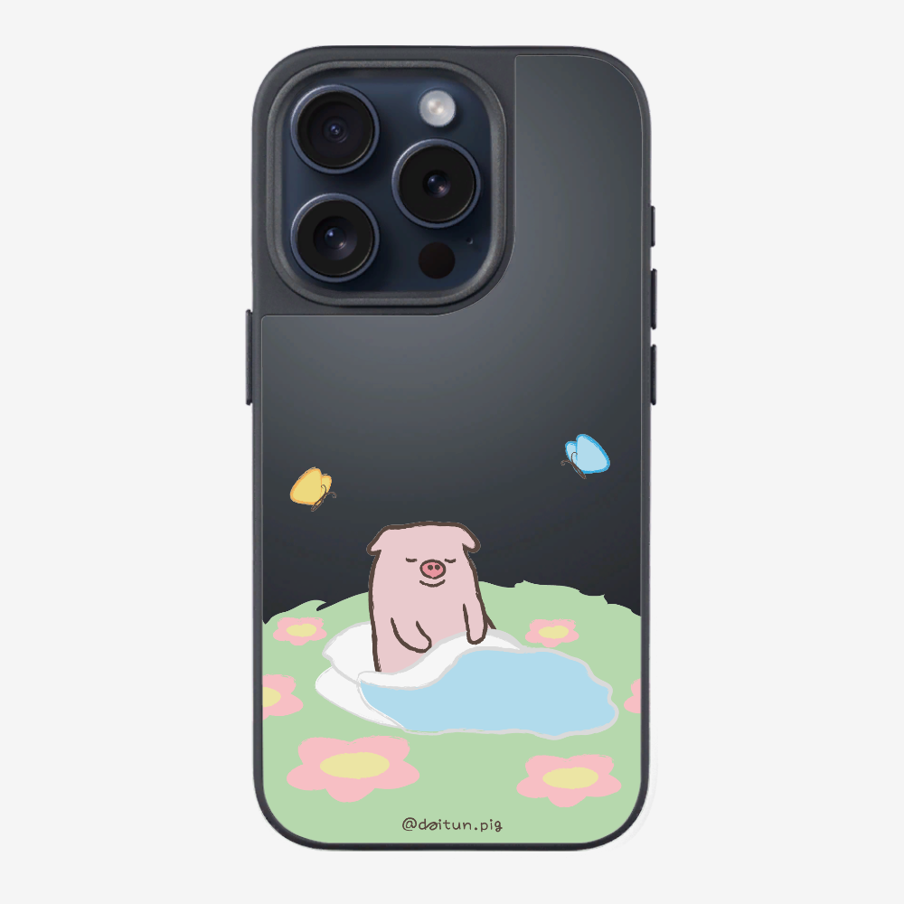 Daitun Pig by the Green Pastures Phone Case