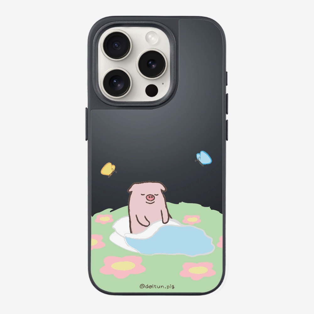 Daitun Pig by the Green Pastures Phone Case