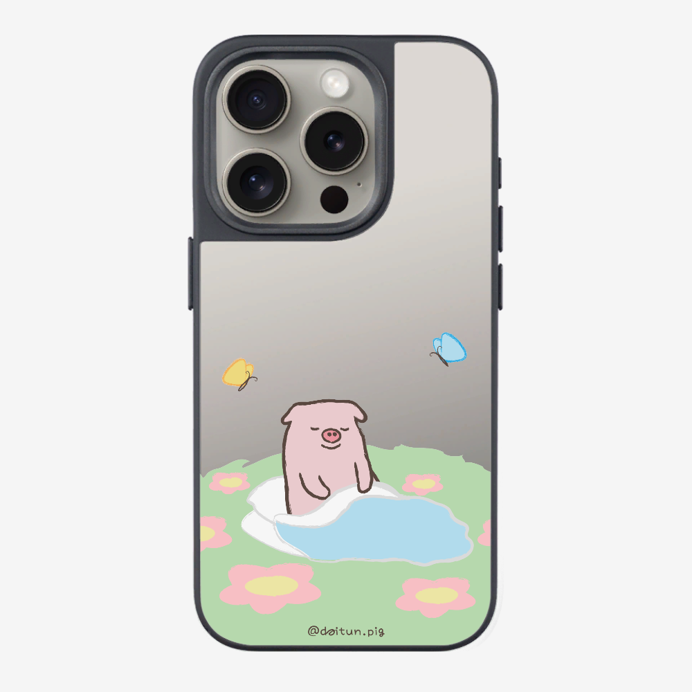 Daitun Pig by the Green Pastures Phone Case