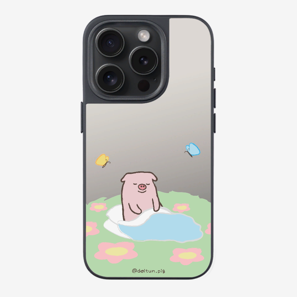 Daitun Pig by the Green Pastures Phone Case