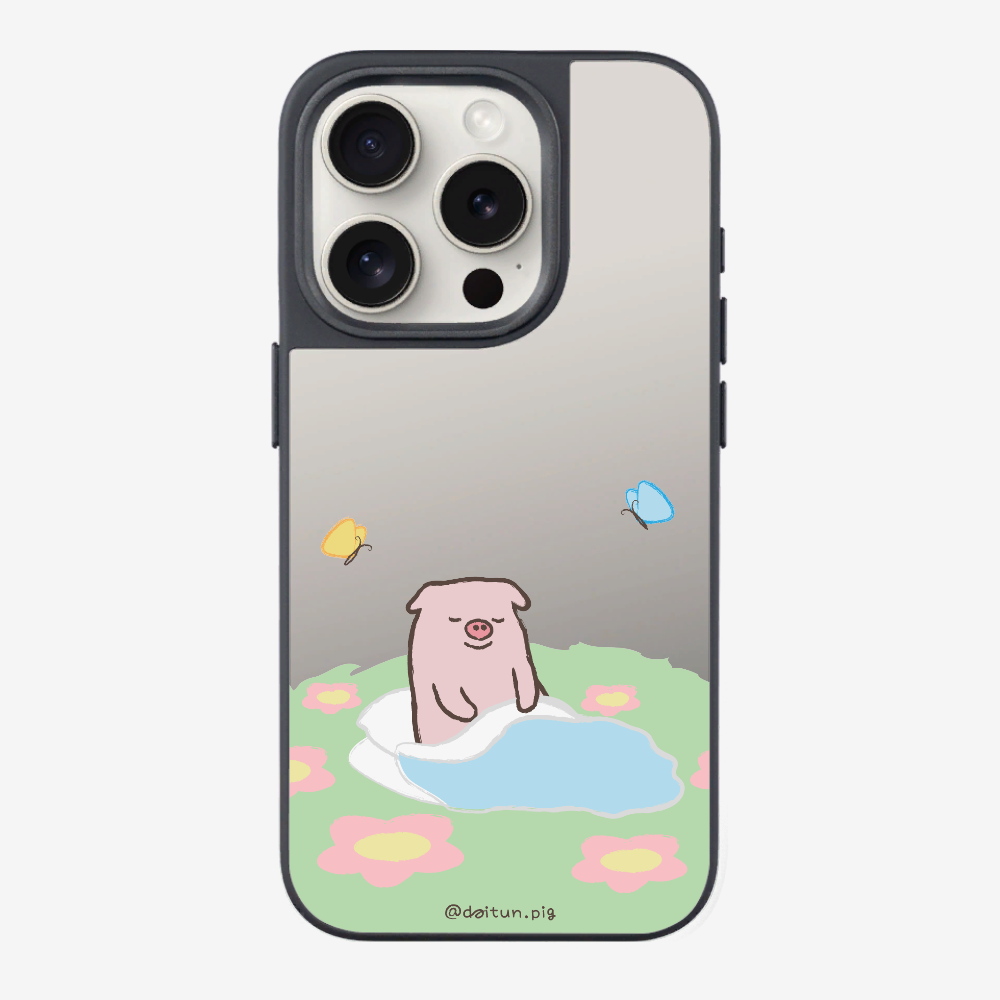 Daitun Pig by the Green Pastures Phone Case