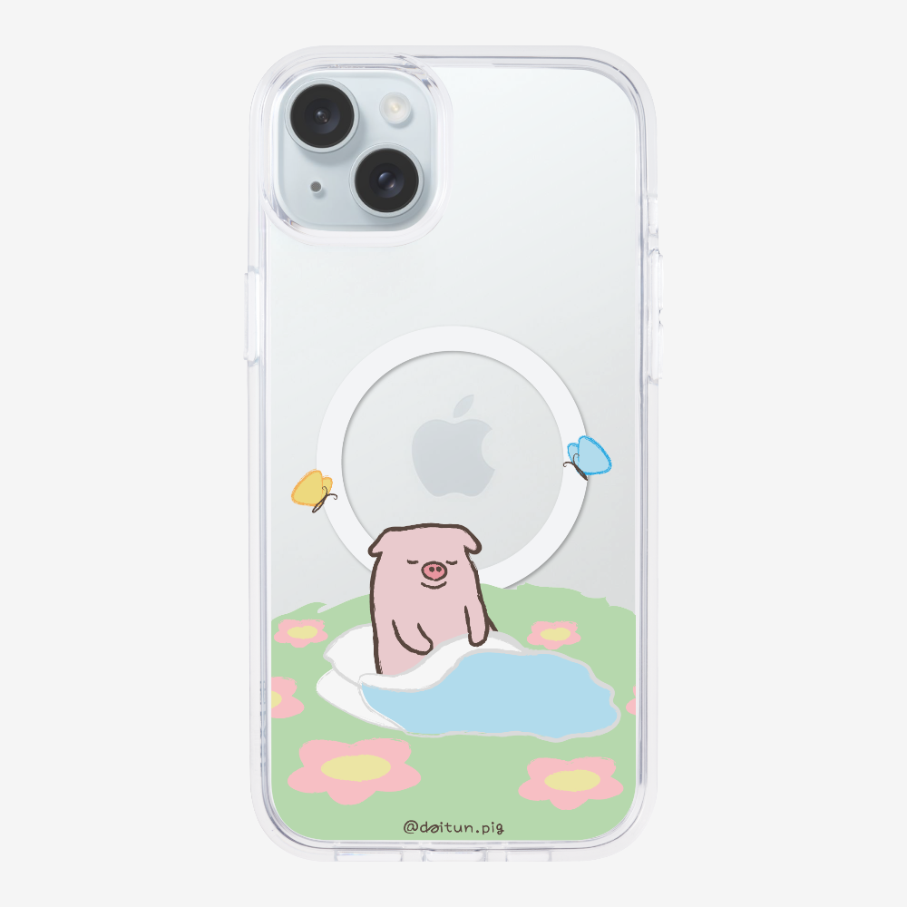 Daitun Pig by the Green Pastures Phone Case