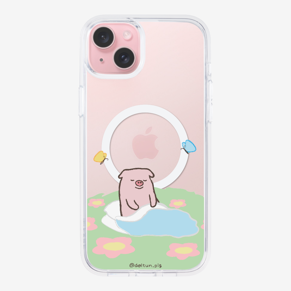 Daitun Pig by the Green Pastures Phone Case