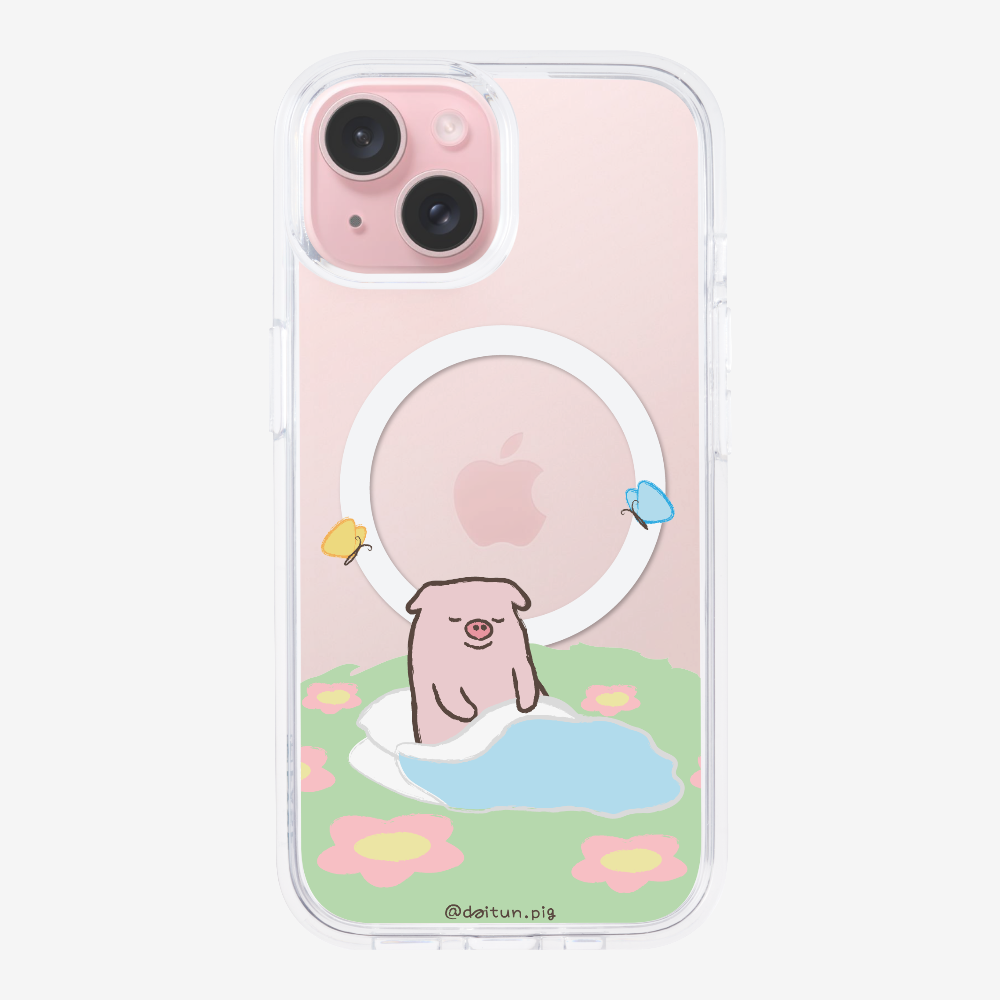 Daitun Pig by the Green Pastures Phone Case