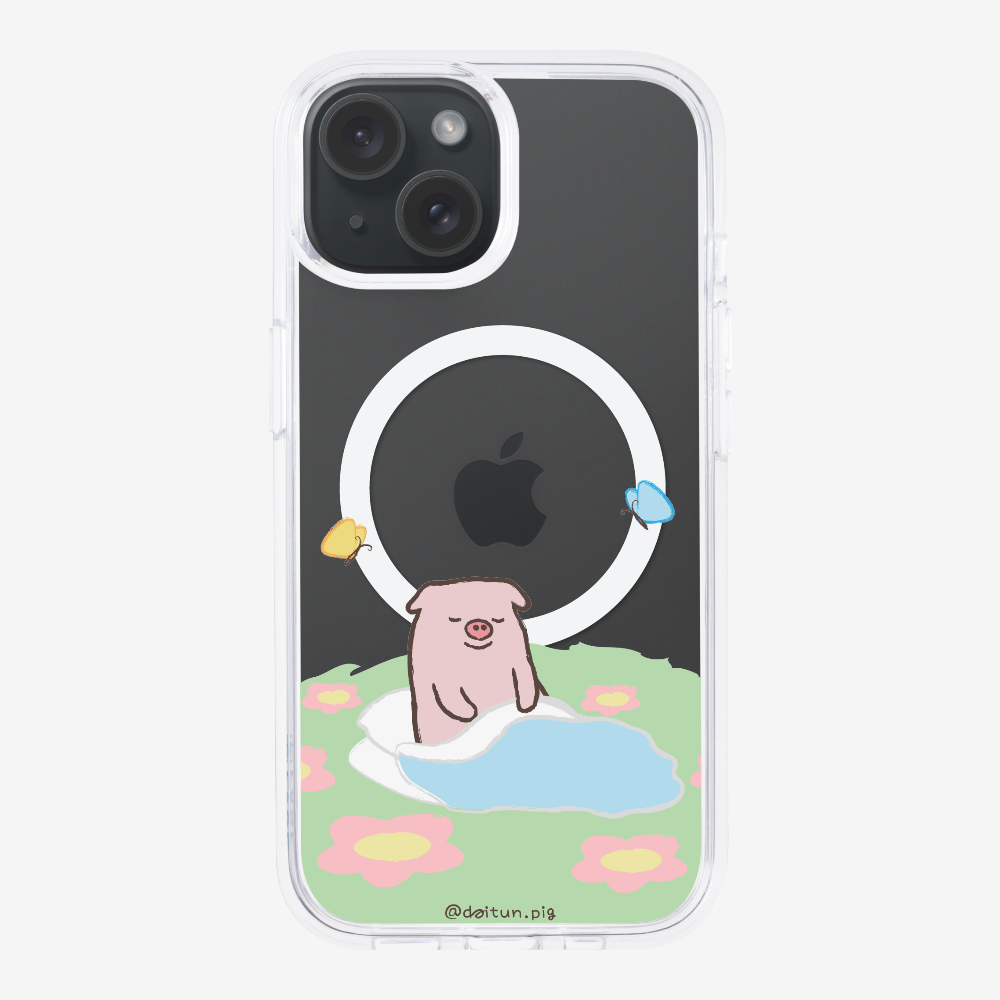 Daitun Pig by the Green Pastures Phone Case