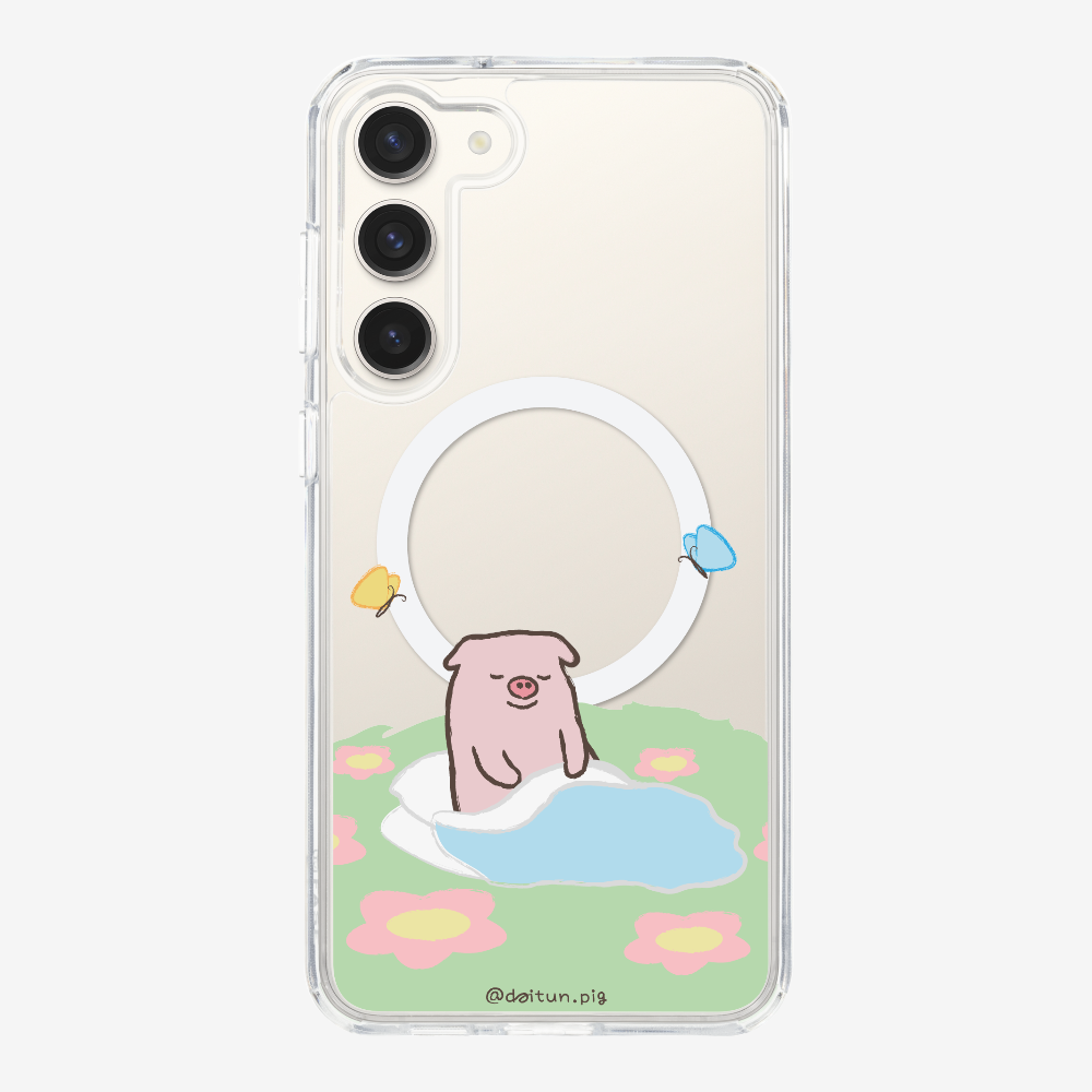 Daitun Pig by the Green Pastures Phone Case