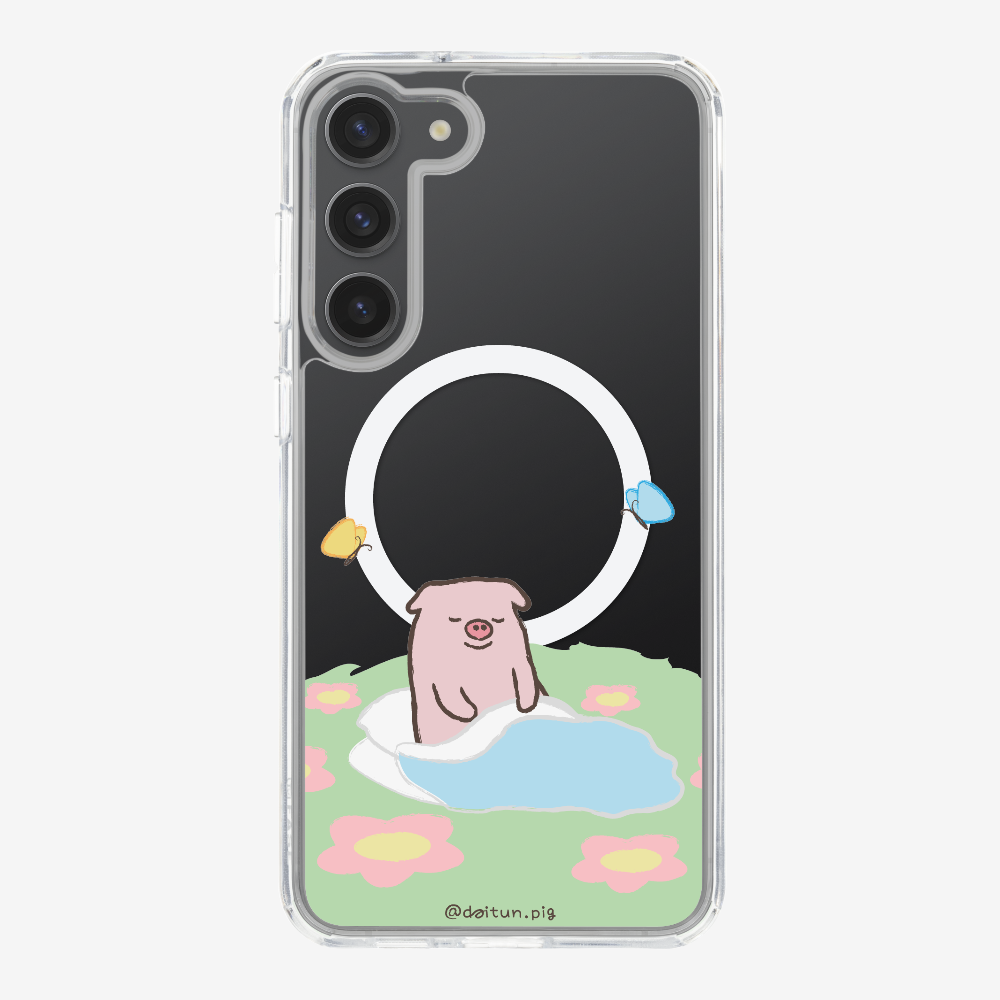 Daitun Pig by the Green Pastures Phone Case