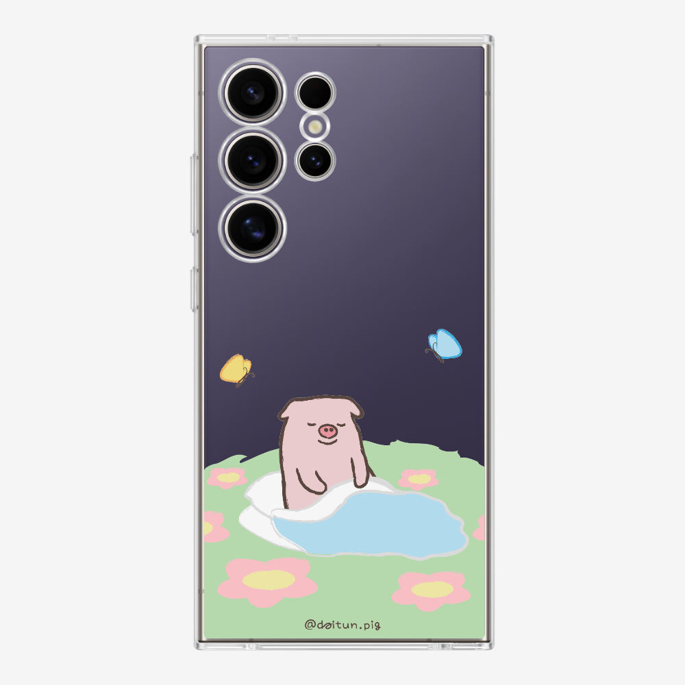 Daitun Pig by the Green Pastures Phone Case