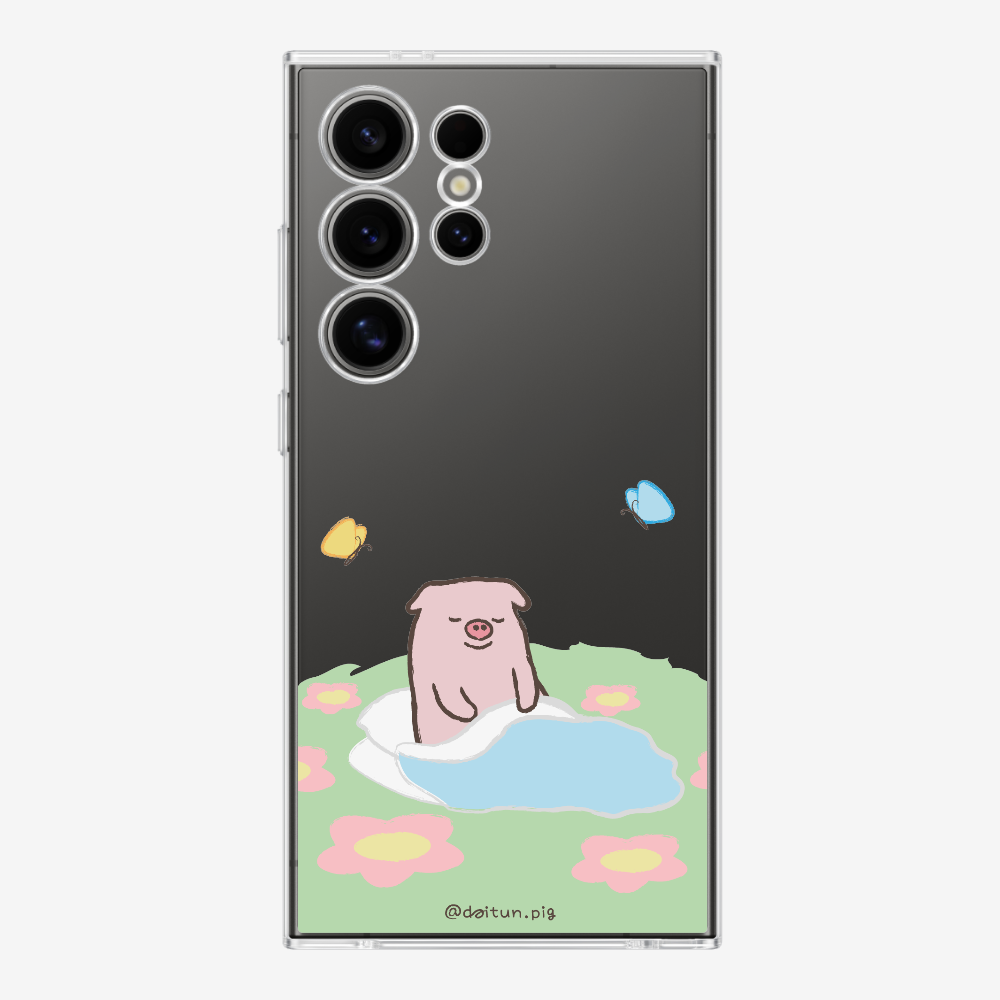 Daitun Pig by the Green Pastures Phone Case