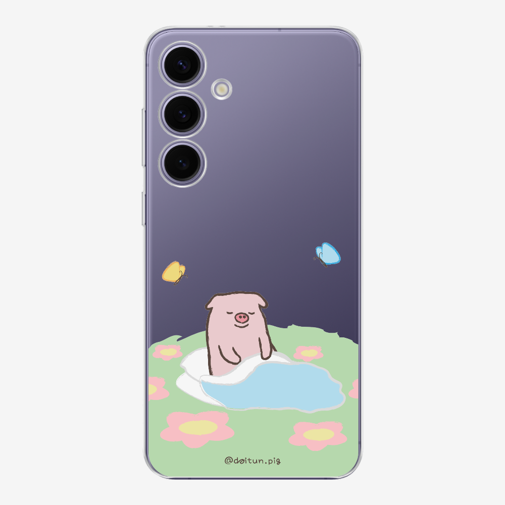 Daitun Pig by the Green Pastures Phone Case