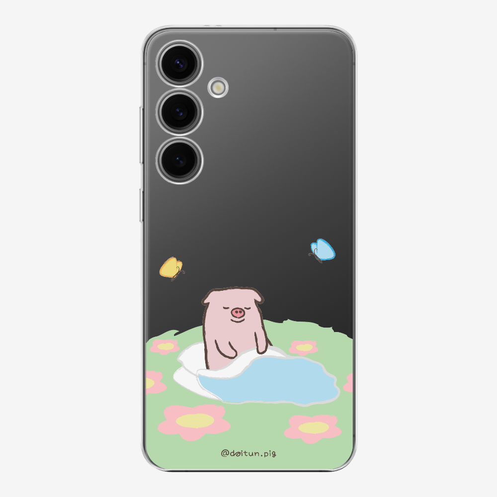 Daitun Pig by the Green Pastures Phone Case