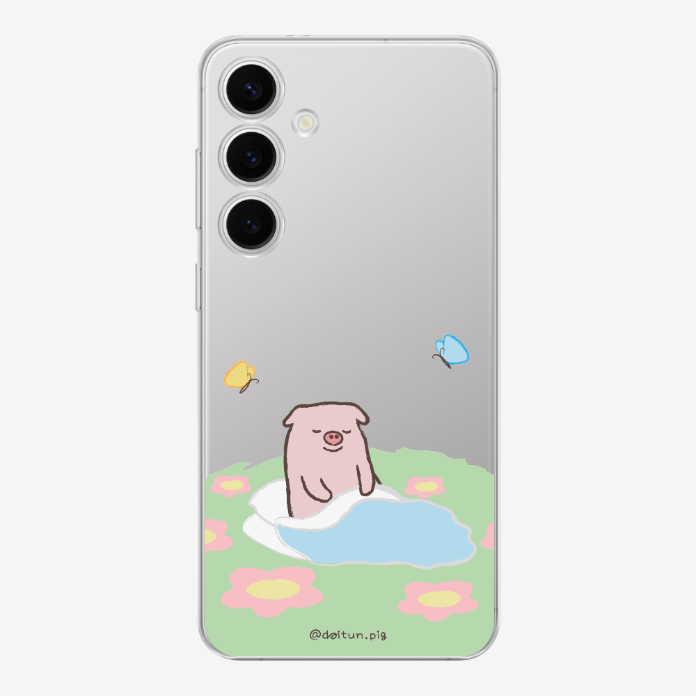 Daitun Pig by the Green Pastures Phone Case