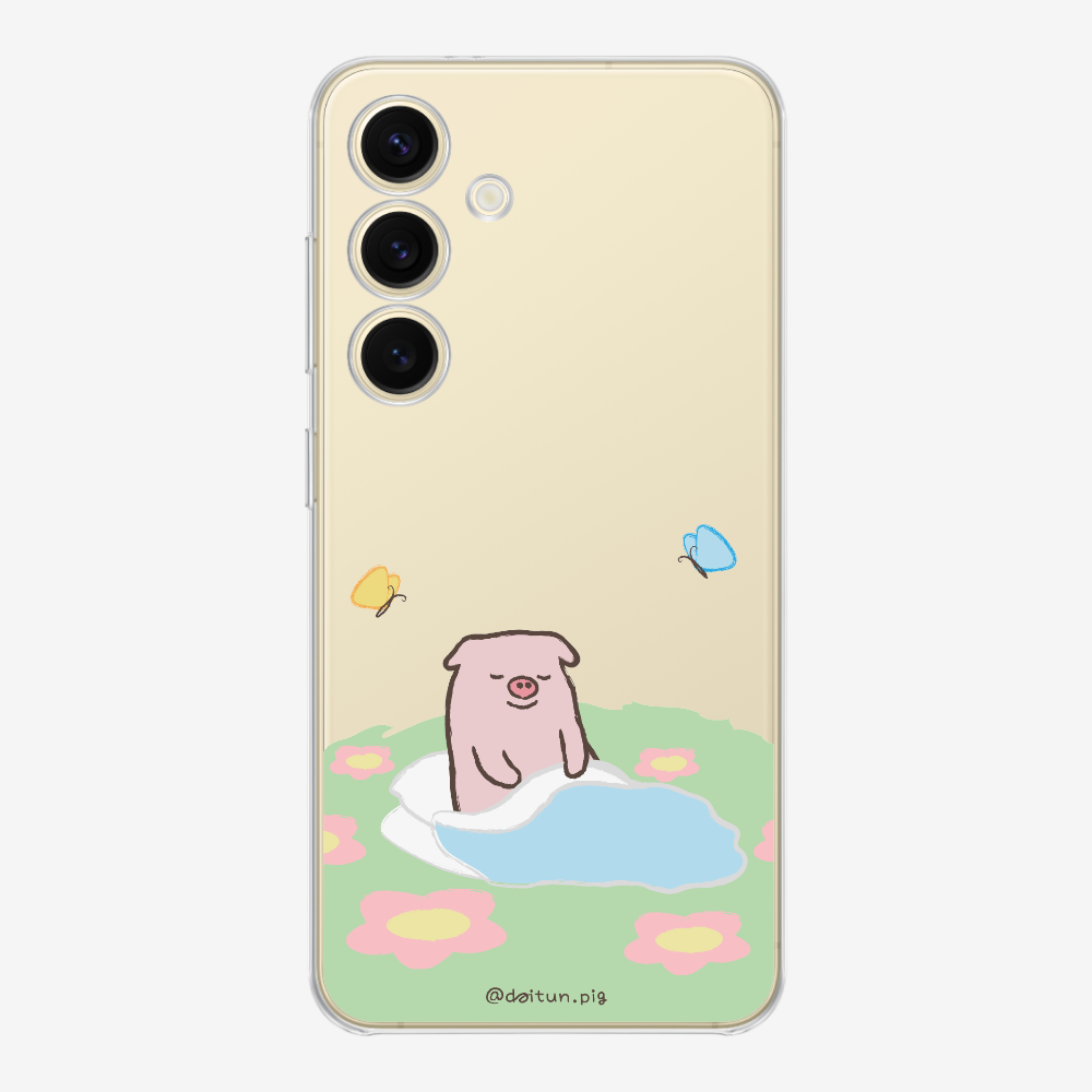 Daitun Pig by the Green Pastures Phone Case