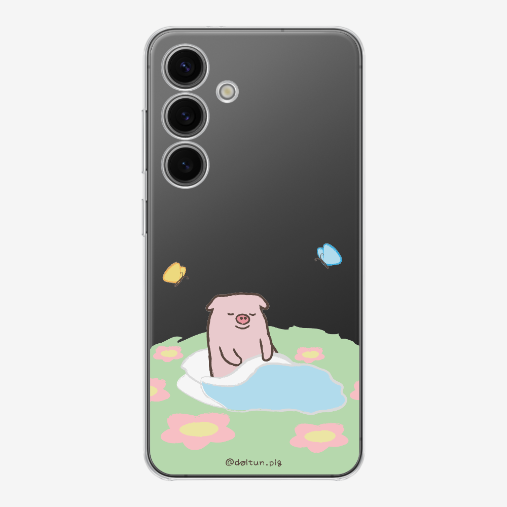 Daitun Pig by the Green Pastures Phone Case