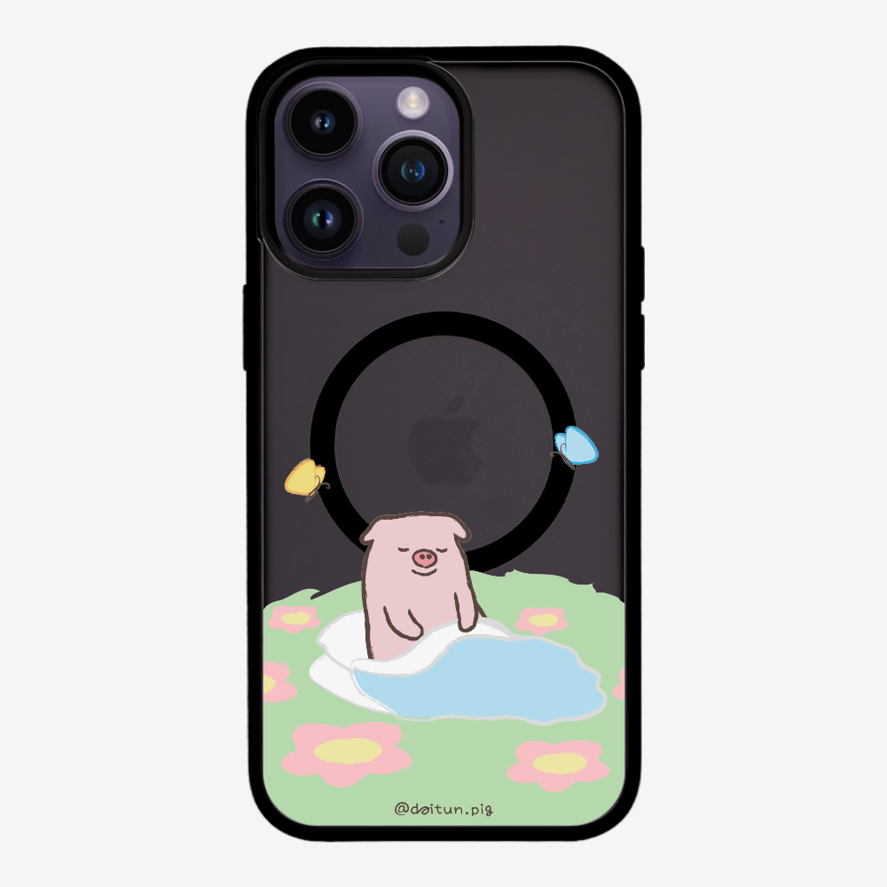 Daitun Pig by the Green Pastures Phone Case