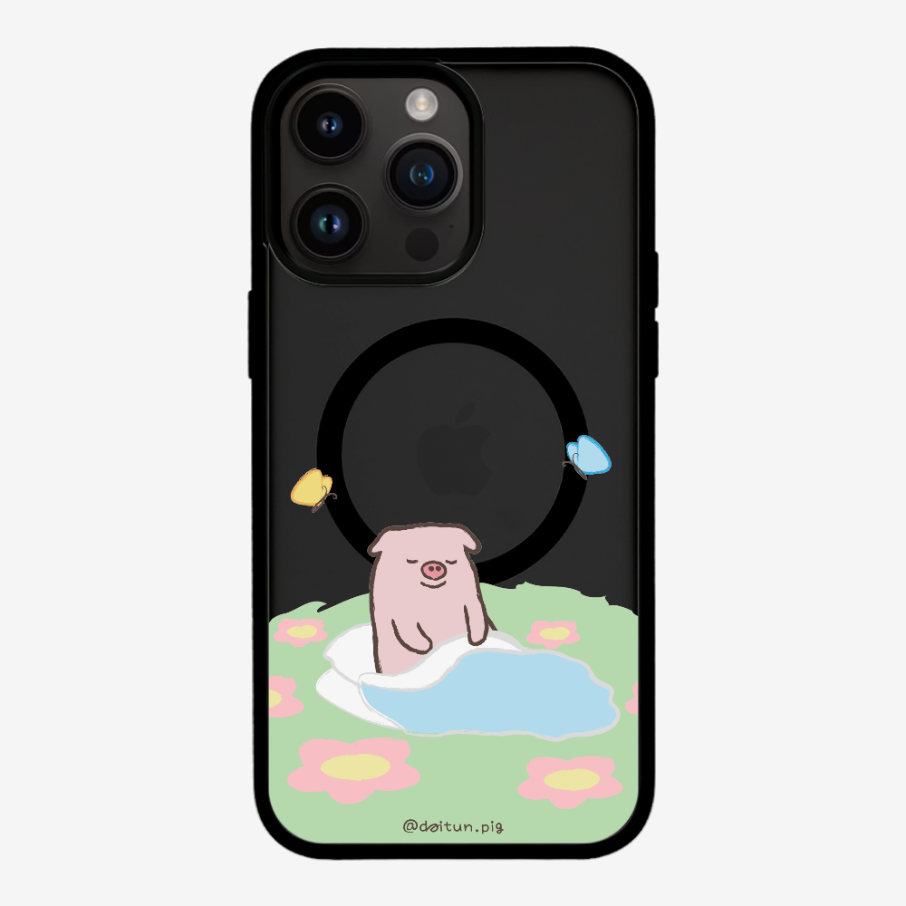 Daitun Pig by the Green Pastures Phone Case