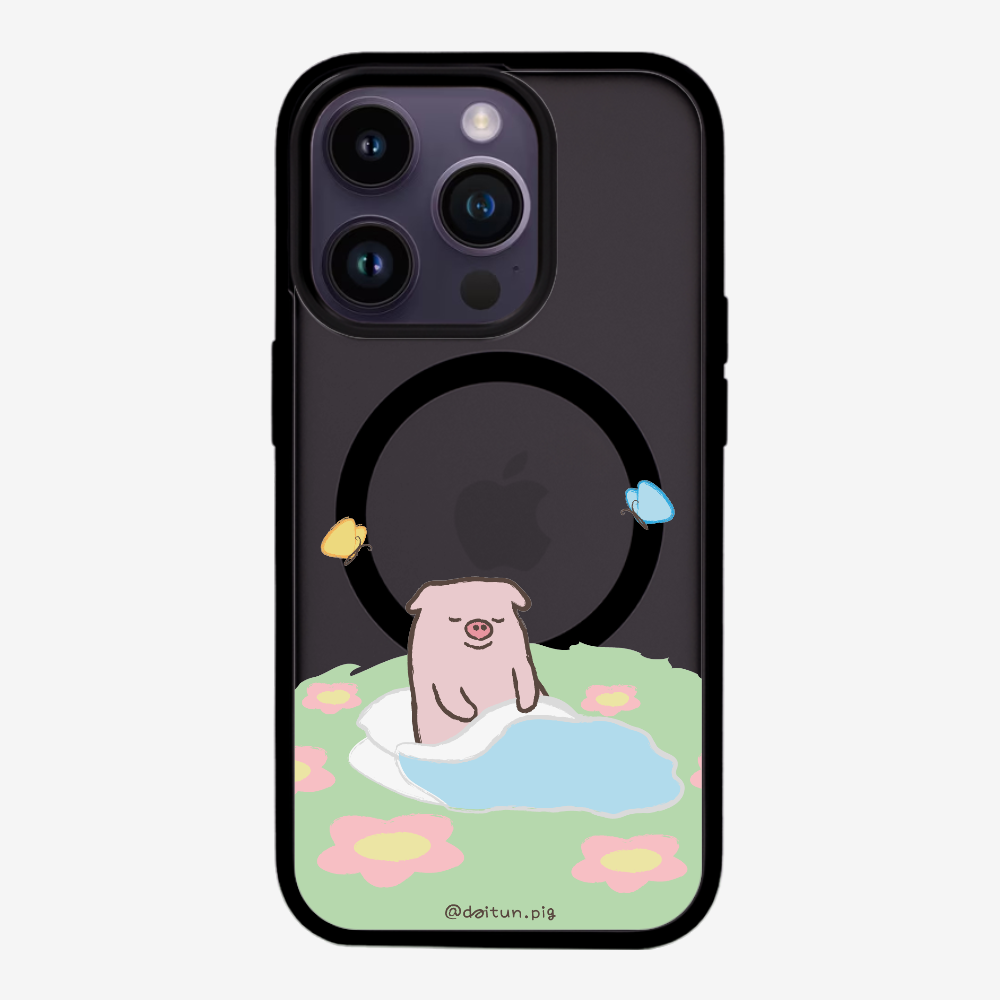 Daitun Pig by the Green Pastures Phone Case