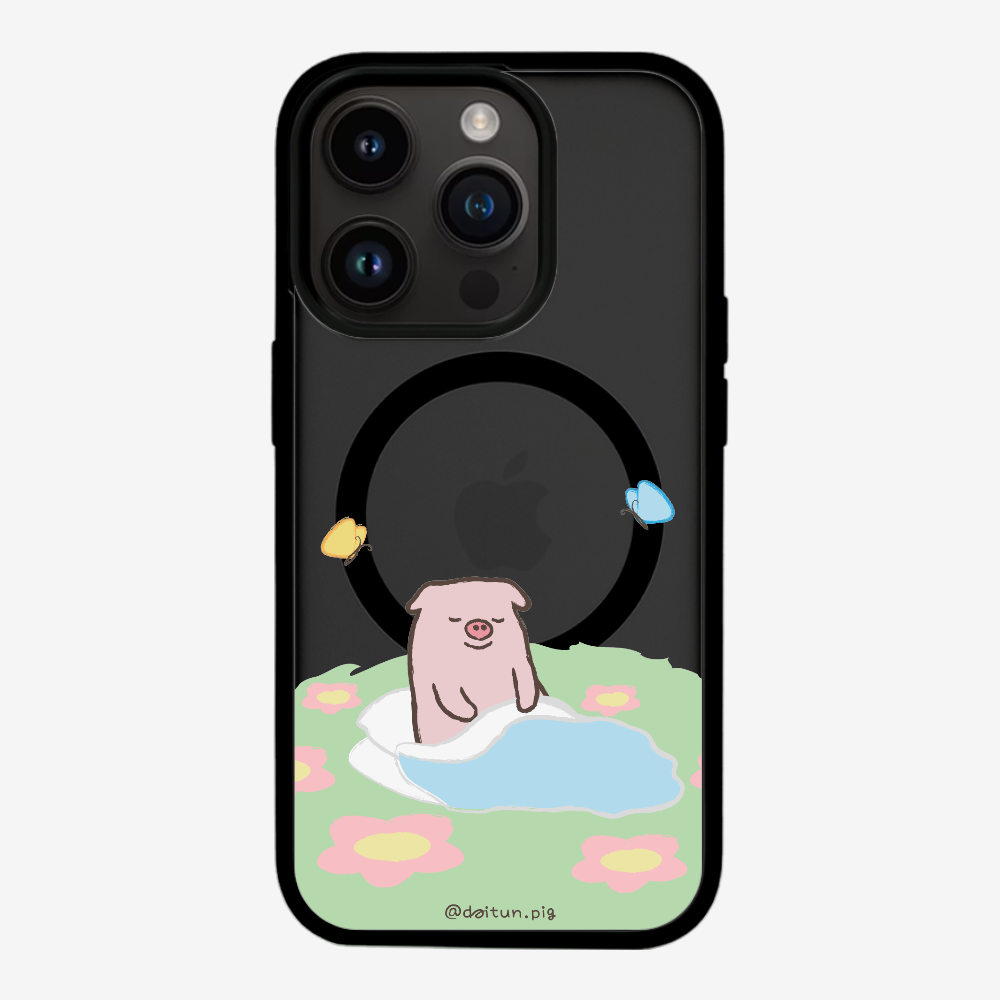 Daitun Pig by the Green Pastures Phone Case