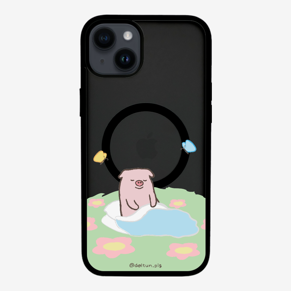 Daitun Pig by the Green Pastures Phone Case