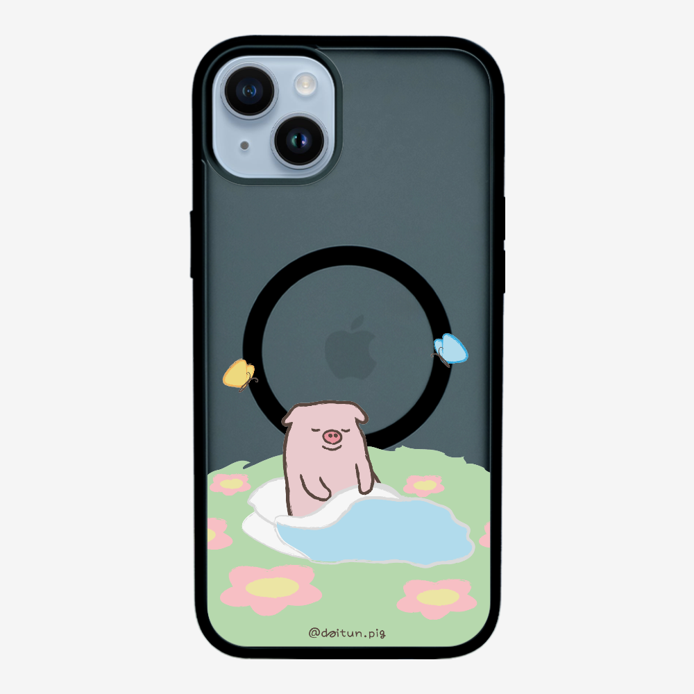 Daitun Pig by the Green Pastures Phone Case