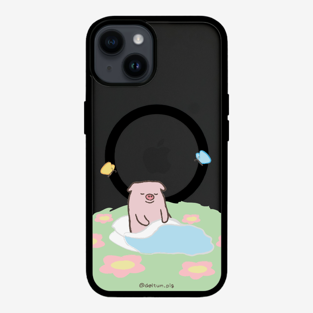 Daitun Pig by the Green Pastures Phone Case