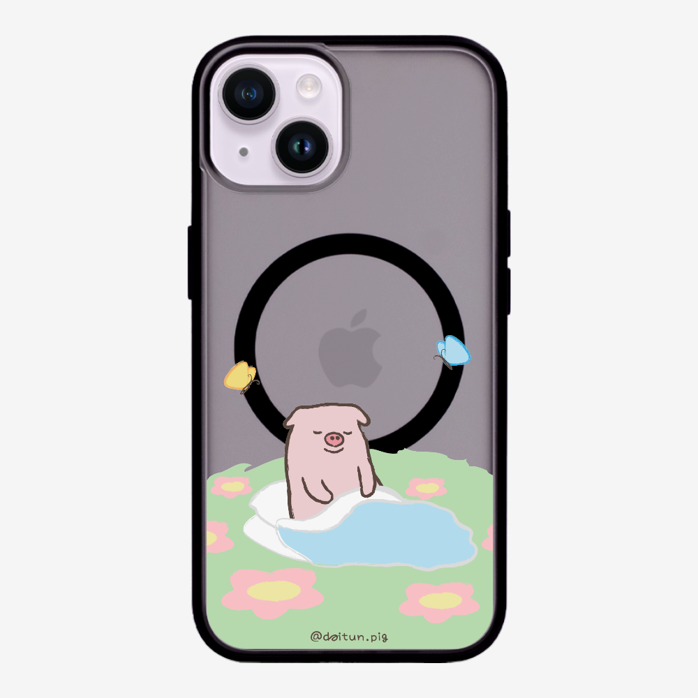 Daitun Pig by the Green Pastures Phone Case