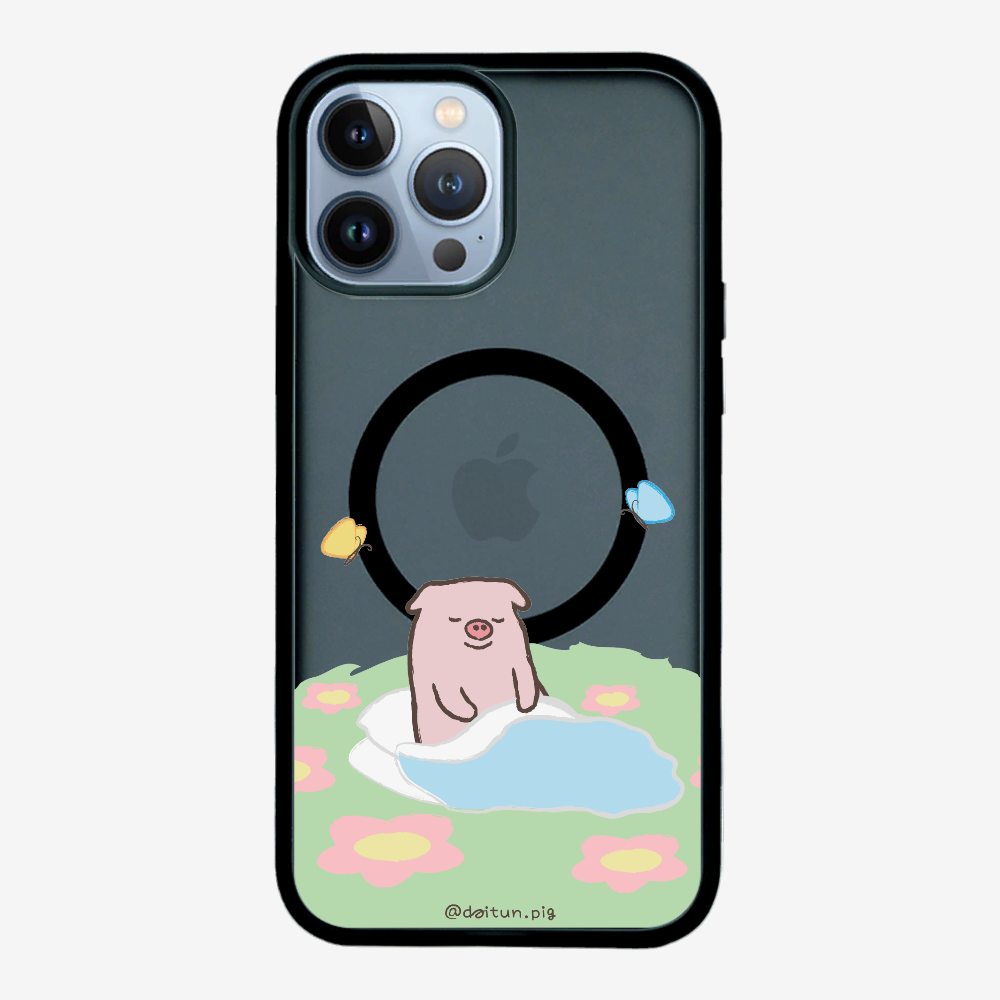 Daitun Pig by the Green Pastures Phone Case