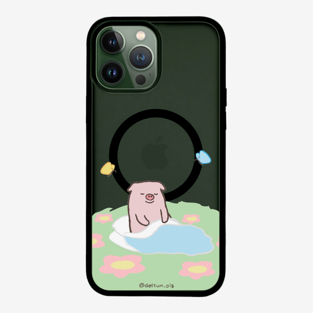 Daitun Pig by the Green Pastures Phone Case