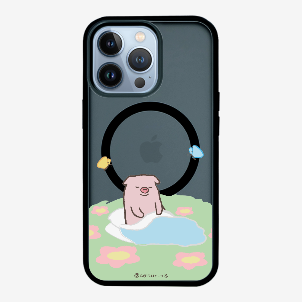 Daitun Pig by the Green Pastures Phone Case