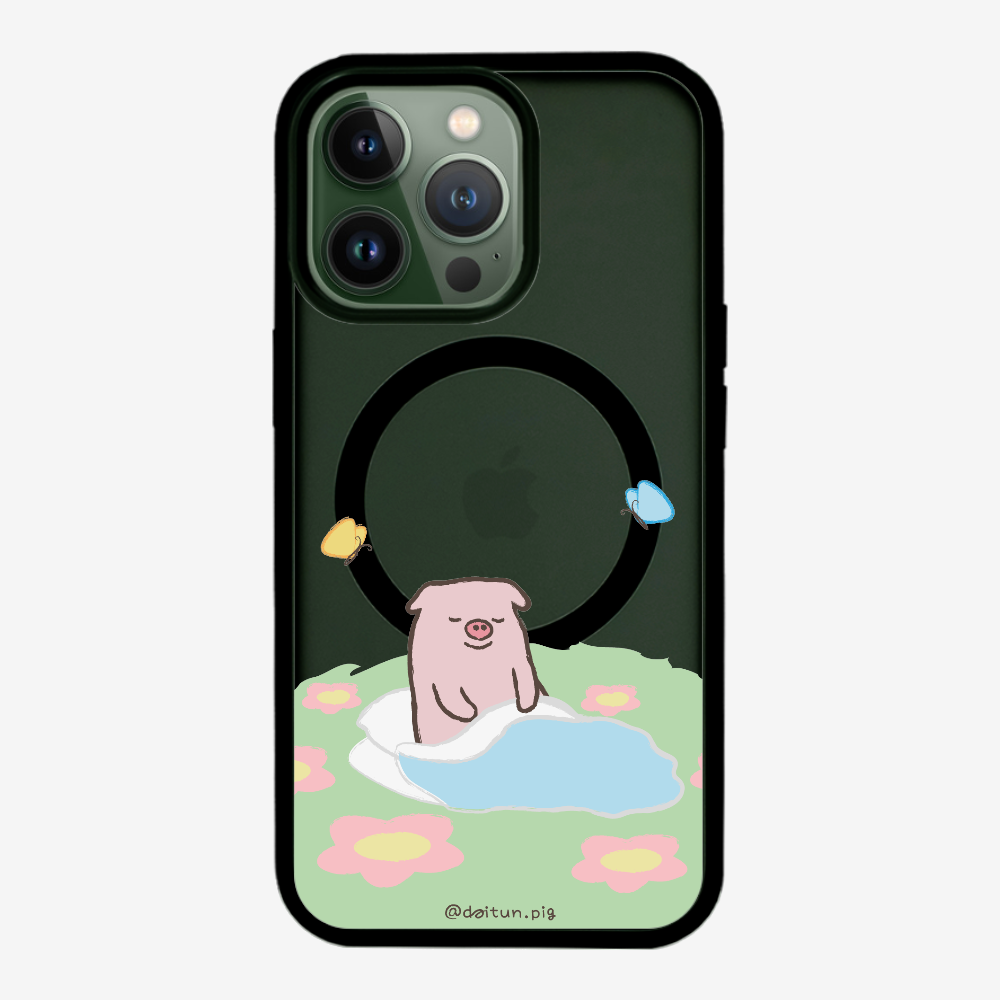 Daitun Pig by the Green Pastures Phone Case