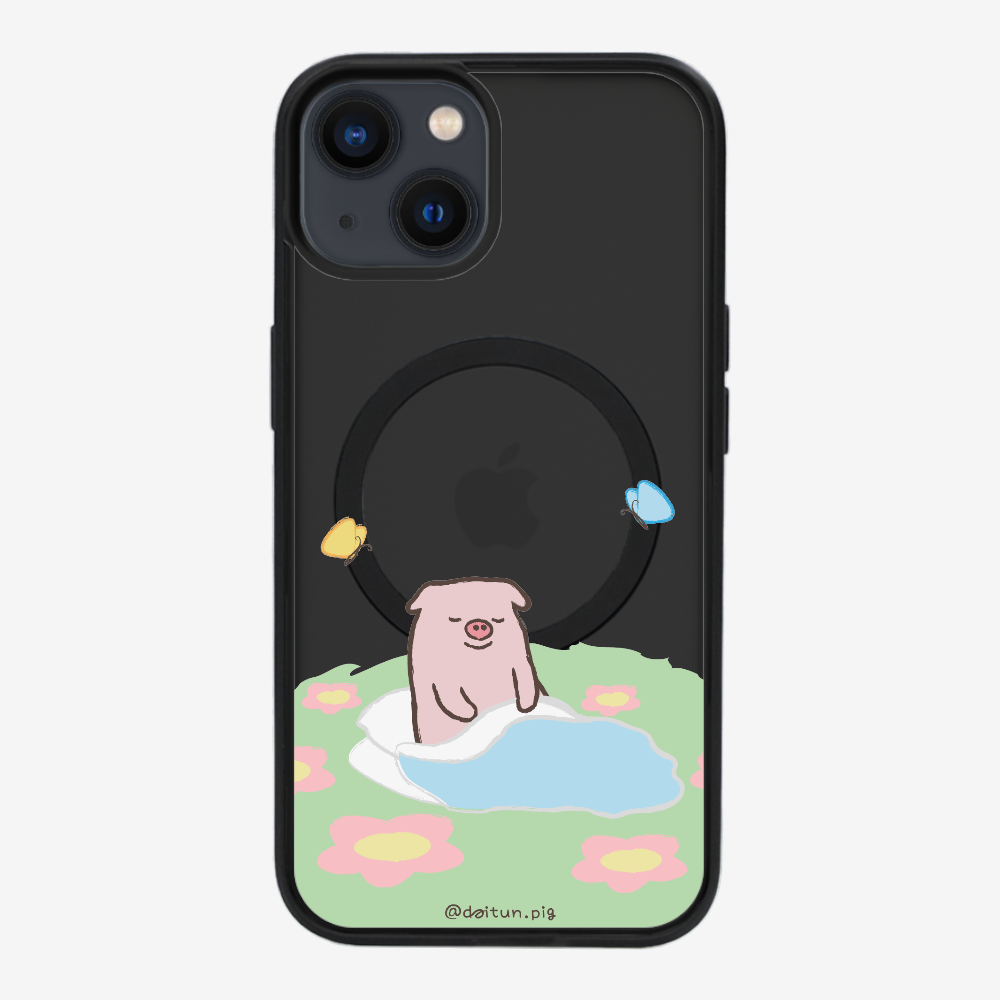 Daitun Pig by the Green Pastures Phone Case