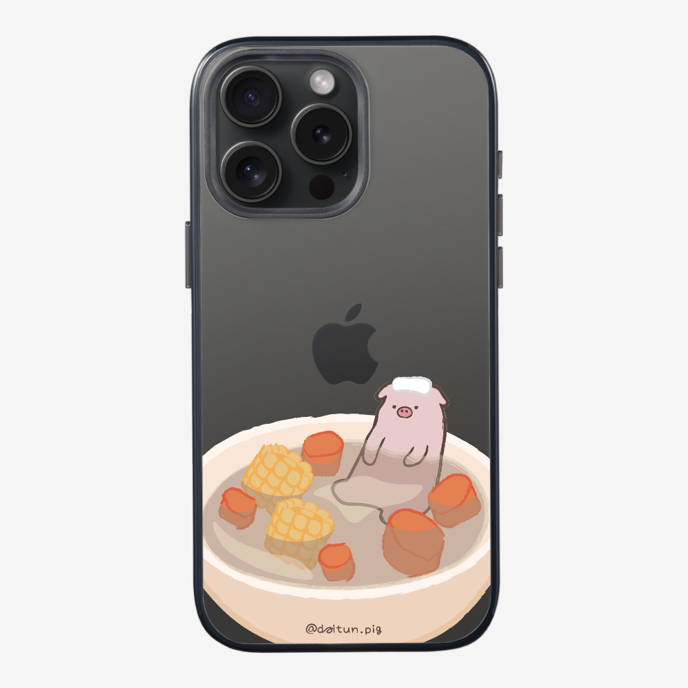 Corn and Carrot Daitun Pig Soup Phone Case