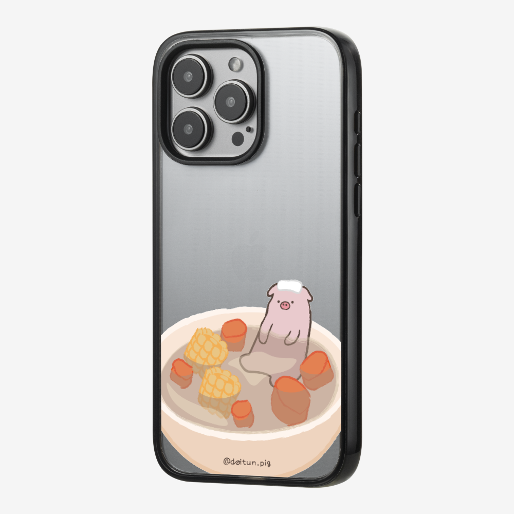 Corn and Carrot Daitun Pig Soup Phone Case