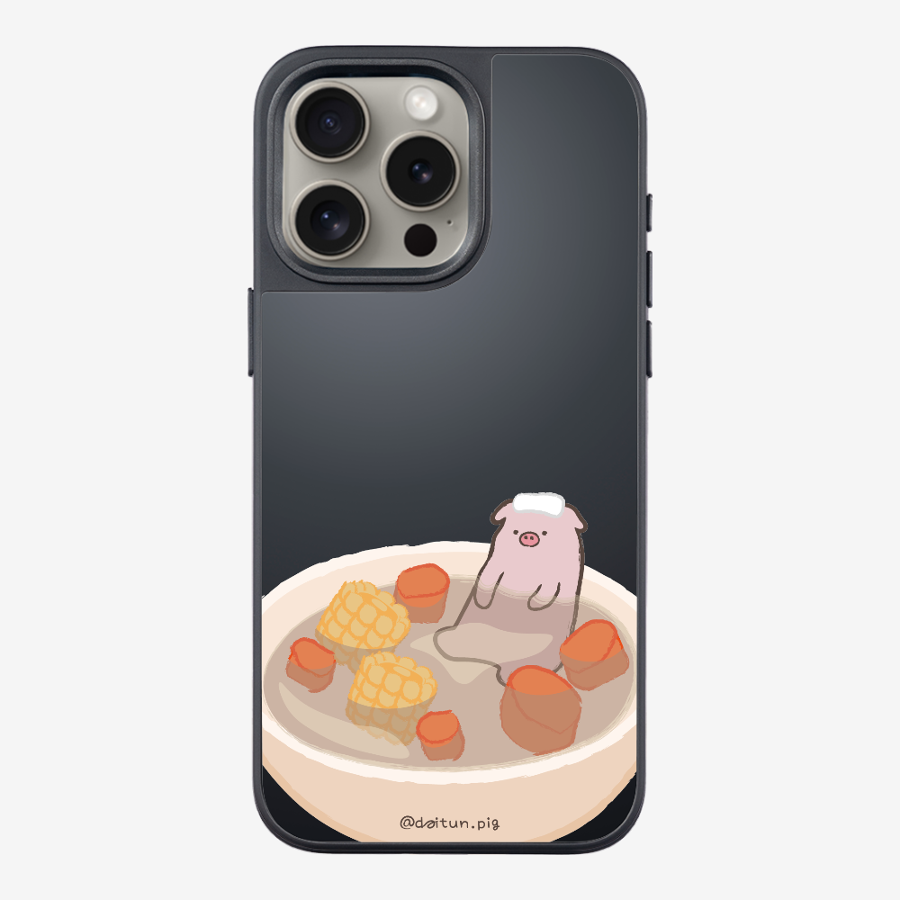 Corn and Carrot Daitun Pig Soup Phone Case