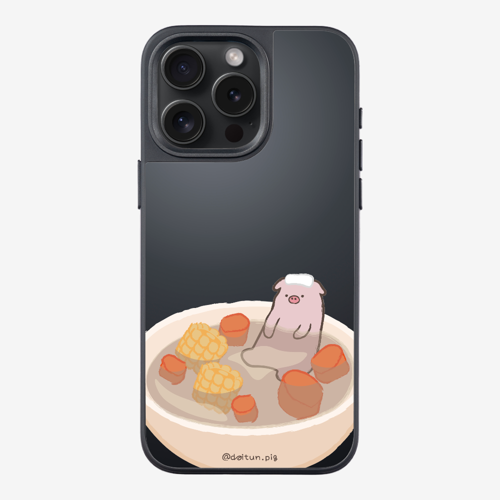 Corn and Carrot Daitun Pig Soup Phone Case