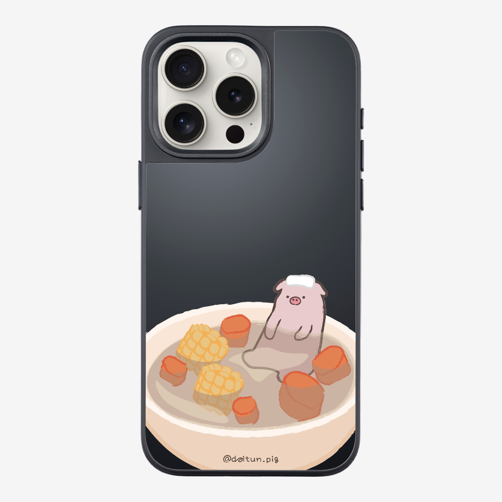 Corn and Carrot Daitun Pig Soup Phone Case