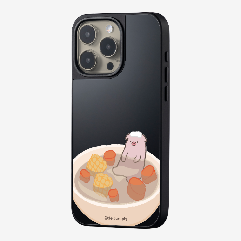 Corn and Carrot Daitun Pig Soup Phone Case