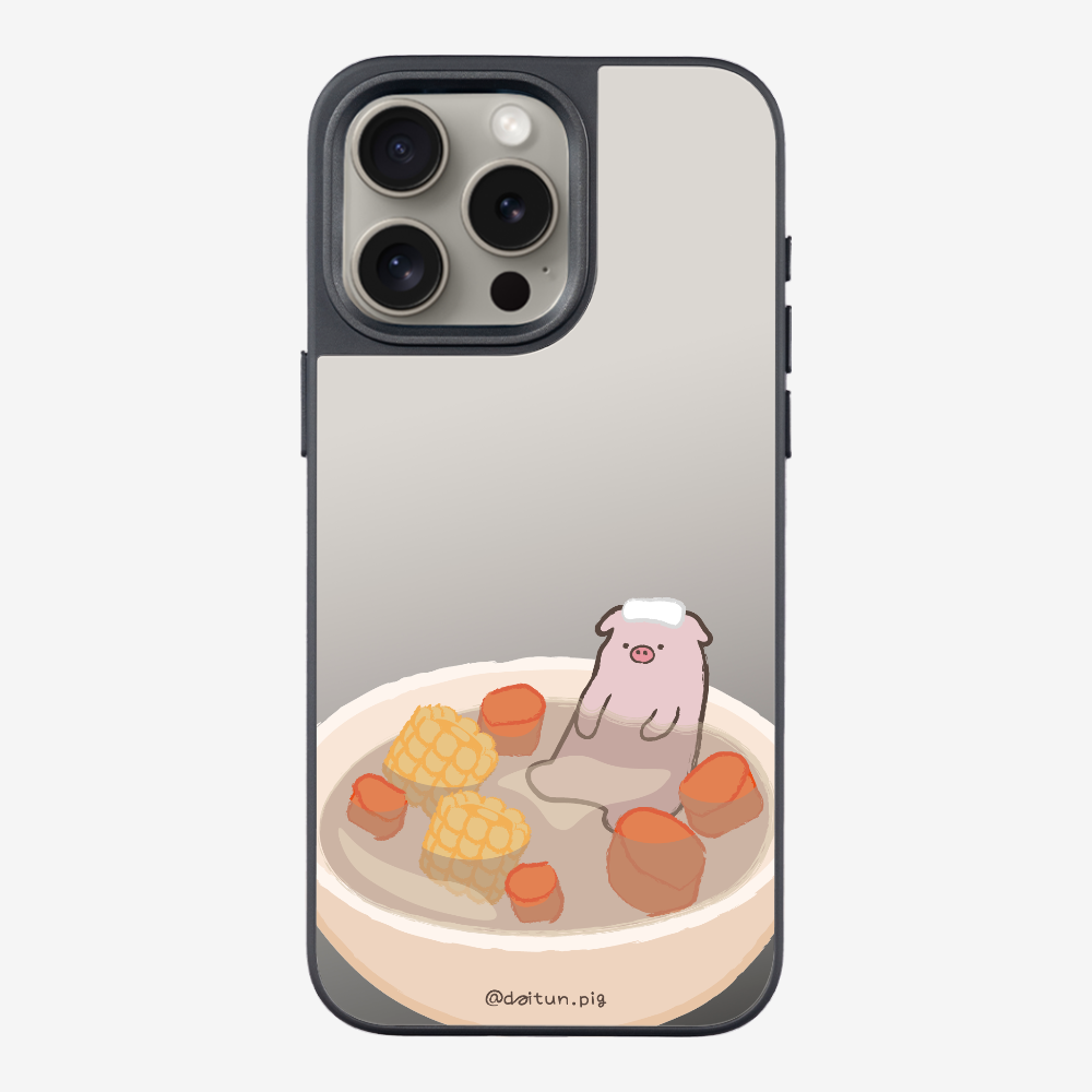 Corn and Carrot Daitun Pig Soup Phone Case